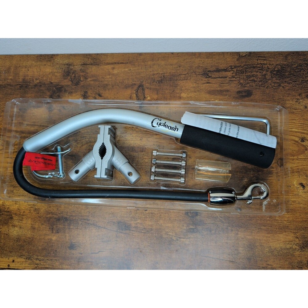 Cycleash Universal Hands Free Dog Bike Leash Shockless Bicycle Leash